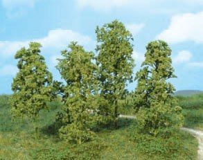 HEK1641 - Lot of 12 natural trees 