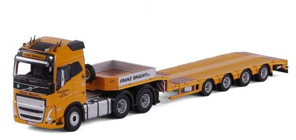 CAV20-1337 - VOLVO FH5 Globetrotter 6x4 with 4-axle extendable low loader FRANZ BRACHT - 1