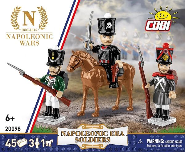 COB20098 - Napoleonic Era Soldiers - 45 pieces - 1