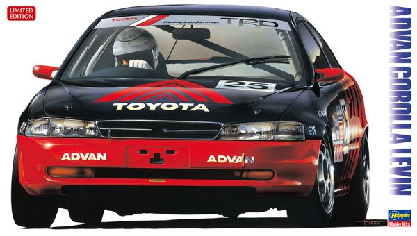 HAW20314 - TOYOTA Corolla Levin - Advan to be assembled and painted - 1