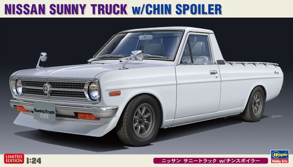 HAW20427 - NISSAN Sunny Truck white to assemble and paint - 1
