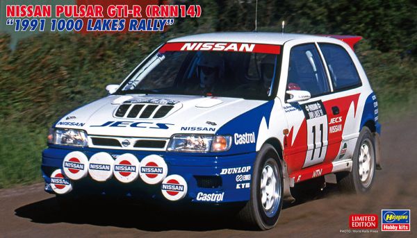 HAW20605 - NISSAN Pulsar GTI-R - 1000 Lakes Rally 1991 to be assembled and painted - 1