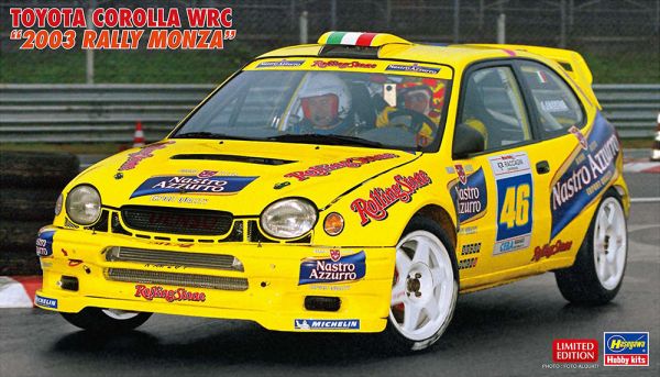 HAW20686 - TOYOTA corolla WRC #46 - Rally Monza 2003 to assemble and paint - 1