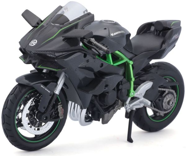 MST16880 - KAWASAKI Ninja H2 R Black and Green - 1