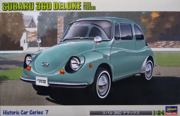 HAW21207 - SUBARU 360 Deluxe 1968 Green to assemble and paint - 1