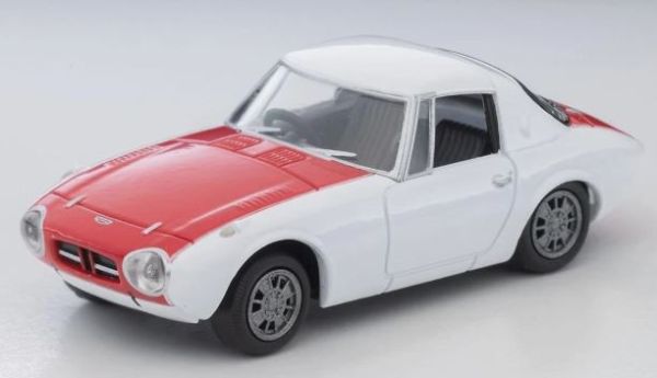TOMLV-215A - 1965 Toyota Sports 800, White and Red - 1