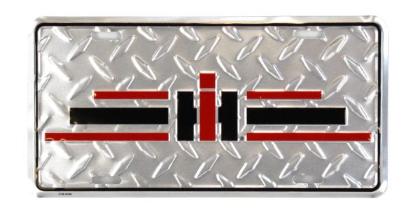 SIGN-2202 - Metal plate INTERNATIONAL Silver - 30 x 15 cm - 1