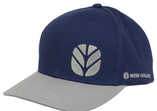 CASNH2214 - NEW HOLLAND blue and grey cap - 1