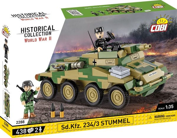 COB2288 - Tank SD.KFZ 234/3 STUMMEL - 439 pcs - 1