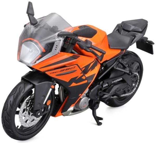 MST22907 - KTM RC 390 orange and black motorcycle - 1