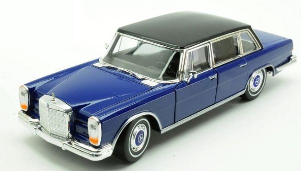 WEL24121W-BLEU - MERCEDES-BENZ 600 1963 Blue - 1