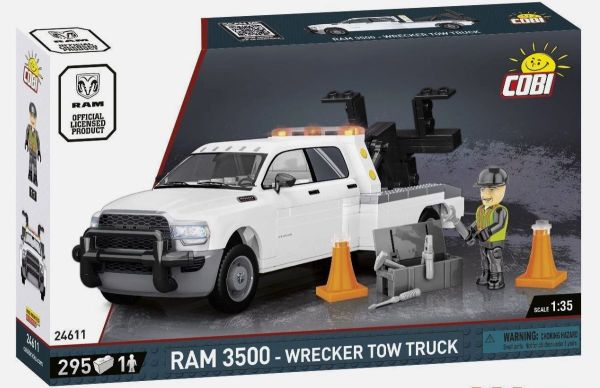 COB24611 - RAM 3500 Tow Truck - 295 pieces - 1