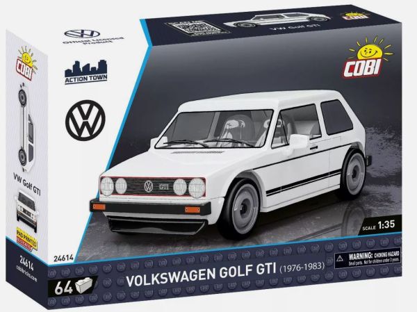 COB24614 - VOLKSWAGEN Golf white 1976-1983 - 64 pieces - 1