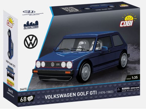 COB24615 - VOLKSWAGEN Golf GTI blue 1976-1983 - 68 Pieces - 1