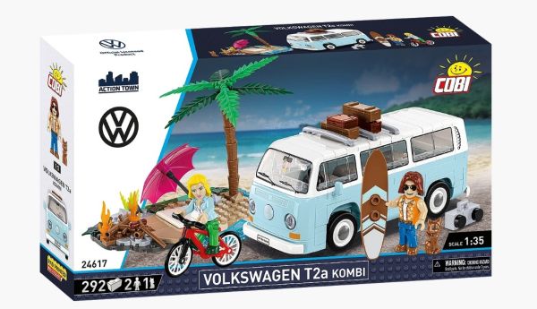 COB24617 - VOLKSWAGEN T2a Combi with Accessories - 292 pieces - 1
