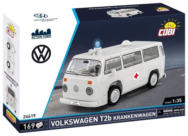 COB24619 - VOLKSWAGEN Type 2 Ambulance Bus - 169 Pieces - 1