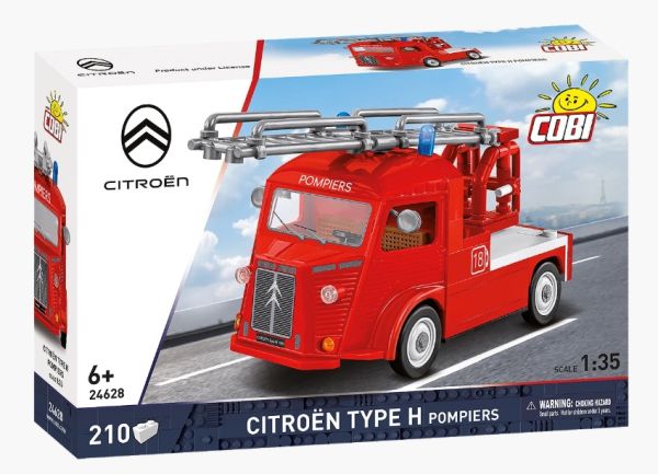 COB24628 - CITROËN Type H - Fire Truck - 210 pieces - 1