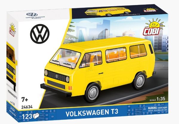 COB24634 - Yellow VOLKSWAGEN T3 - 123 pieces - 1