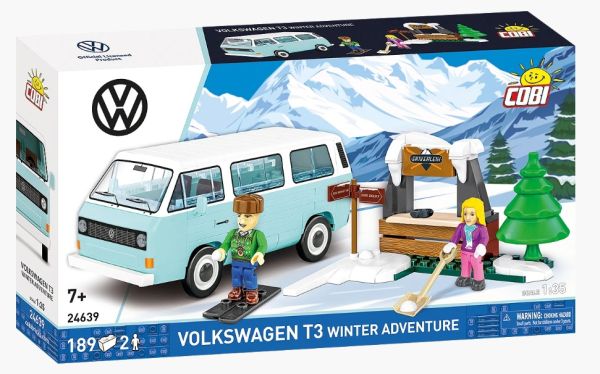 COB24639 - VOLKSWAGEN T3 Winter Adventure - 189 pieces - 1