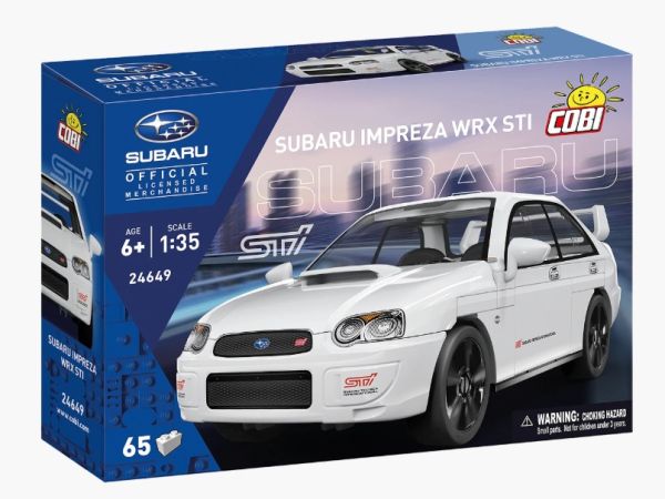 COB24649 - SUBARU Impreza WRX STI (white) - 65 pieces - 1