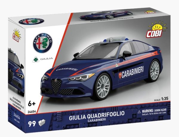 COB24654 - ALFA ROMEO Giulia Quadrifoglio - Carabinieri - 99 pieces - 1
