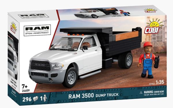 COB24659 - RAM 3500 Dump Truck - 296 pieces - 1