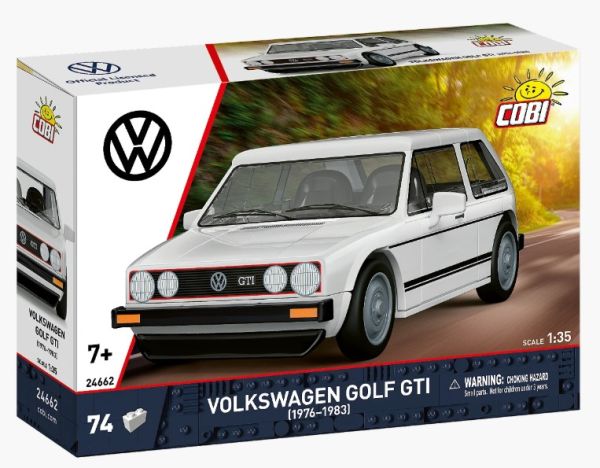 COB24662 - VOLKSWAGEN Golf GTI 1976-1983 (white) - 74 pieces - 1