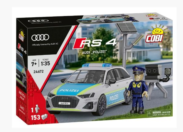 COB24672 - AUDI RS4 - Police - 153 pieces - 1