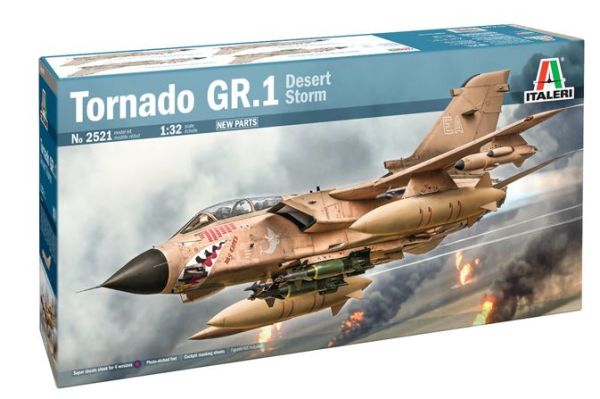 ITA2521 - PANAVIA Tornado GR.1 Desert Storm fighter aircraft to assemble and paint - 1