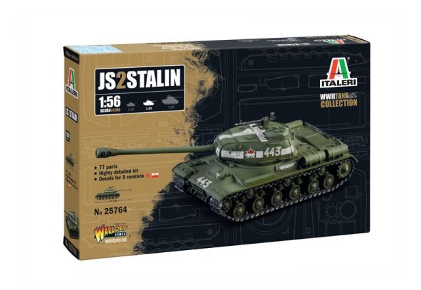 ITA25764 - JS2 Stalin tank to assemble and paint - 1