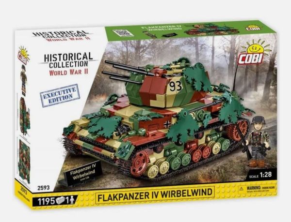 COB2593 - FLAKPANZER IV Wirbelwind Tank - Exclusive Edition - 1195 Pieces - 1