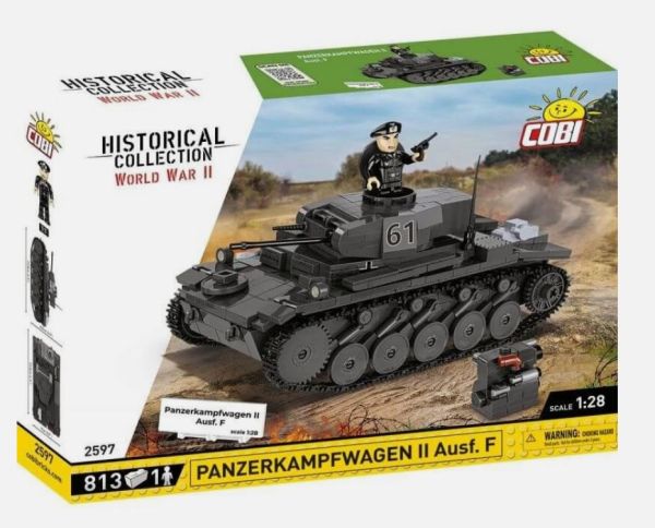 COB2597 - PANZERKAMPFWAGEN II Ausf. Tank - 813 Pieces - 1