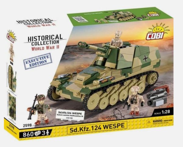 COB2598 - Sd. Kfz. 124 Wespe - Exclusive Edition - 860 Pieces - 1