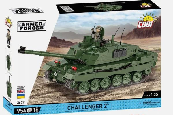 COB2627 - CHALLENGER 2 Tank - 954 Pieces - 1