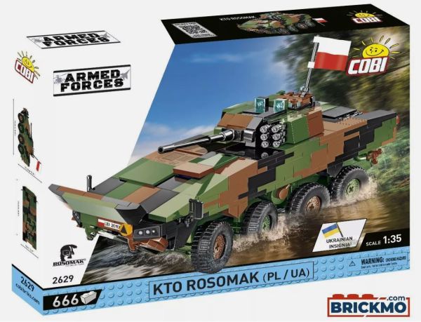 COB2629 - KTO Rosomak Military Vehicle - 666 Pieces - 1