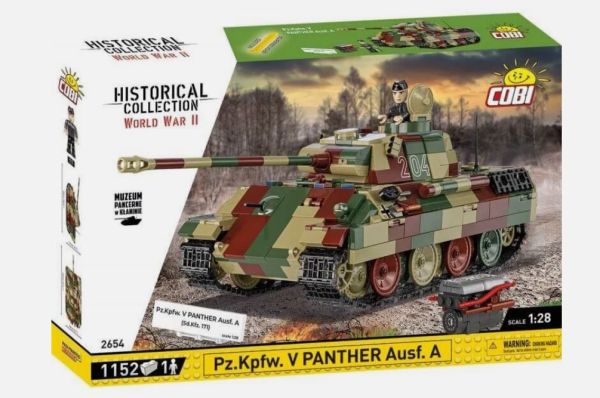 COB2654 - Pz.Kpfw. V Panther Ausf.A Tank - 1152 Pieces - 1