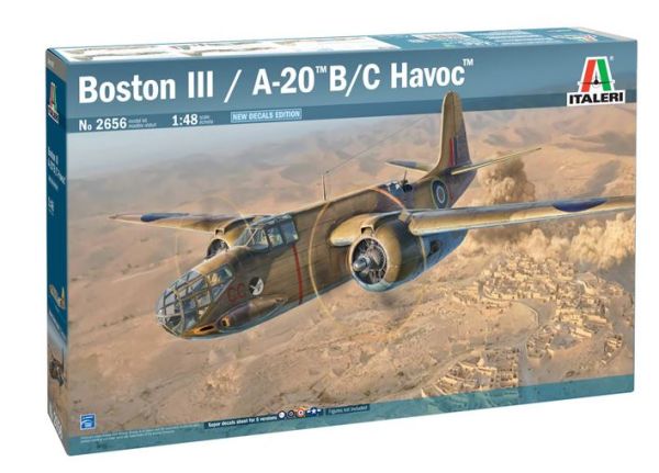 ITA2656 - BOSTON III / A-20B Havoc bomber aircraft to assemble and paint - 1