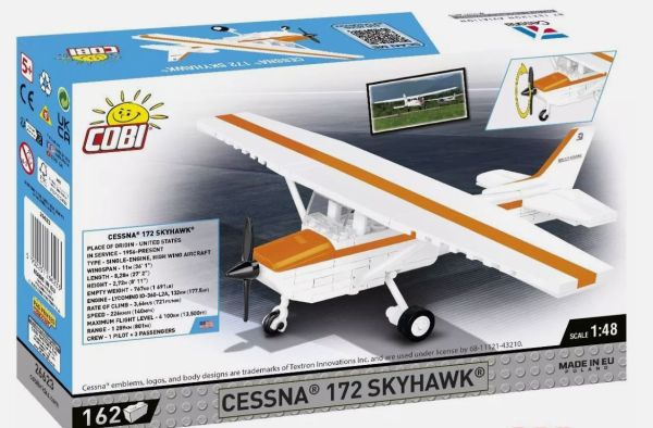 COB26623 - CESSNA 172 Skyhawk Airplane - 162 Parts - 1