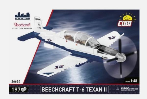 COB26624 - BEECHCRAFT T-6 Texan II Airplane - 197 Parts - 1