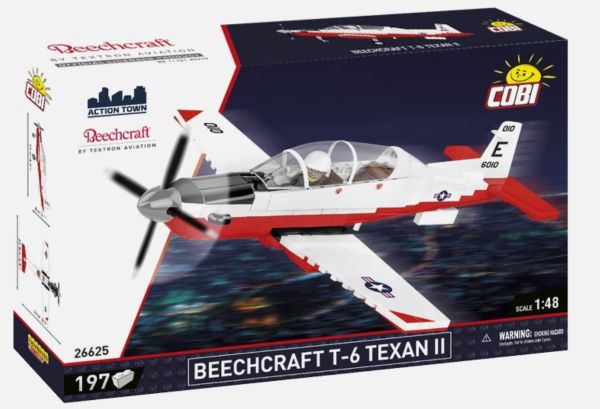 COB26625 - BEECHCRAFT T-6 Texan II Turboprop Airplane - 197 Parts - 1