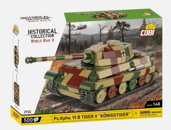 COB2732 - Pz.Kpfw. VI B Tiger II Tank - KÖNIGSTIGER - 500 Parts - 1