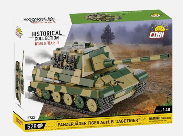 COB2733 - PANZERJÄGER Tiger Ausf.B Tank - JAGDTIGER - 528 Parts - 1