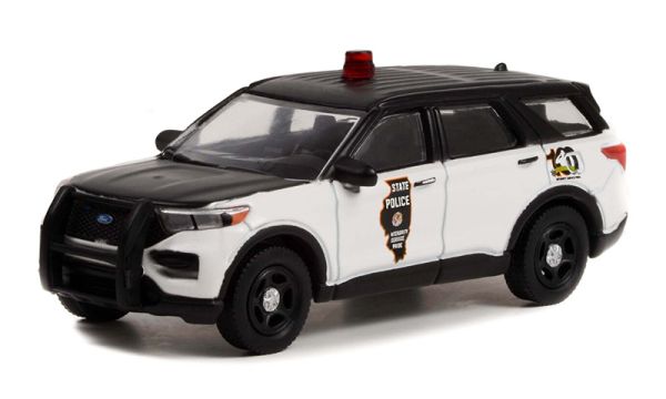 GREEN28100-F - 100th Anniversary FORD Police Interceptor Utiliy 2022 Illinois State Police - 1