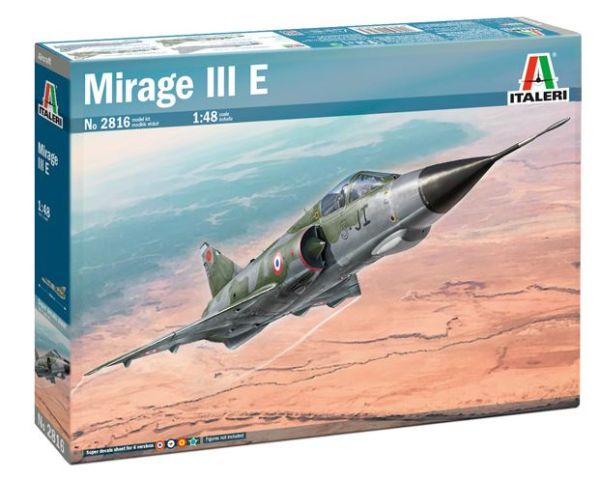 ITA2816 - MIRAGE III fighter aircraft to assemble and paint - 1