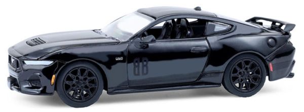 GREEN28170-B - 2024 FORD Mustang GT Coupe Black from the BLACK BANDIT series in blister pack - 1
