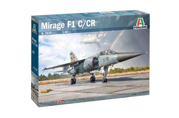 ITA2839 - MIRAGE F1 C-CR fighter plane to assemble and paint - 1