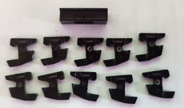 PMAA-012P - Weight carrier + 10 painted FIAT weights - 1