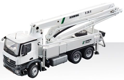 CON78225 - MERCEDES-BENZ Arocs 6x4 with SCHWING STETTER S36X Concrete Pump - 1