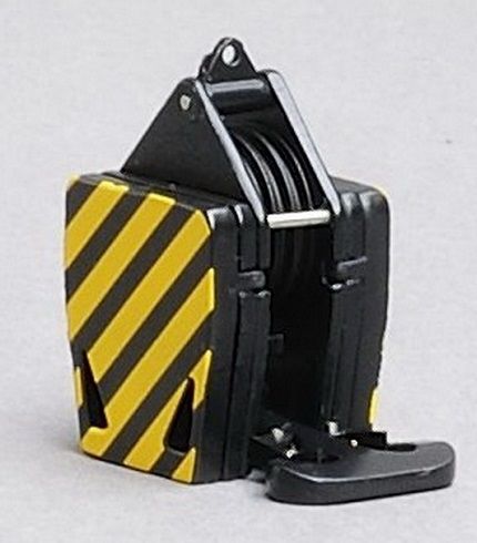 YCC207-1 - Hook 93 Tonnes 3 Pulleys Black and yellow - 1