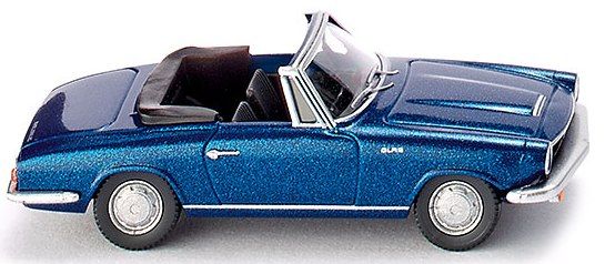 WIK018649 - GLAS 1700 GT Convertible Blue metallic - 1